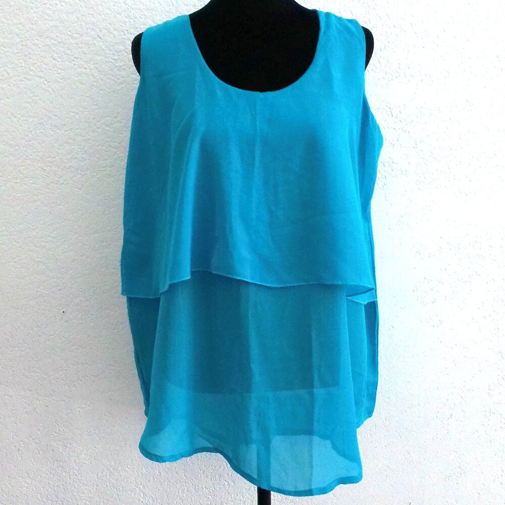 Rouge collection, Blue tank top